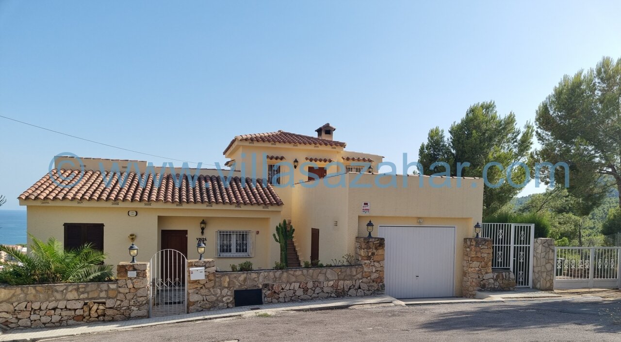 Alcossebre Villa mit unverbaubarem Meerblick